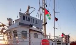 Gazze'ye giden "Hanzala" gemisi İtalya'nın Gallipoli Limanı'na ulaştı