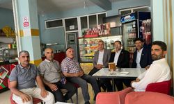 HÜDA PAR Adaklı İlçe Teşkilatından esnaf ve kanaat önderlerine ziyaret