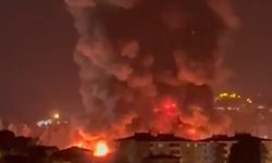 İstanbul'da elyaf-sünger fabrikasında büyük yangın