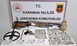 Karaman'da tarihi eser operasyonu: 5 tutuklama