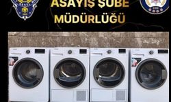 Konteyner kentteki çamaşır makinalarını çalan hırsızlar yakalandı