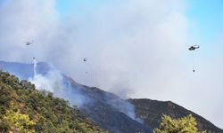 Konya'daki orman yangını Isparta sınırına dayandı