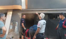 Malatya'da bir mobilya deposunda yangın 