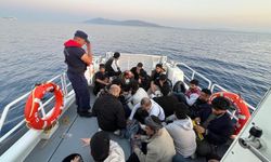 Muğla açıklarında düzensiz göçmen operasyonu