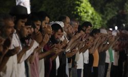 Saraçhane'de eller Gazze için semaya kalktı