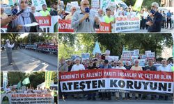 Teşhirciliğin son bulması için Saraçhane'de toplandılar