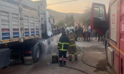 Tır'ın yakıt deposunda meydana gelen patlamada 10 yaşındaki çocuk hayatını kaybetti