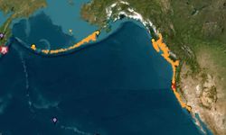 Tsunami Kaliforniya kıyılarına ulaştı