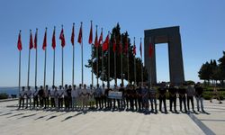 Yeşilyurt Genç Meclis üyeleri, Çanakkale'deki tarihi mekânları inceledi 