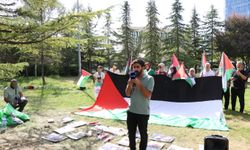 ABD Büyükelçiliği önünde "Gazze nöbeti" 5'inci gününde