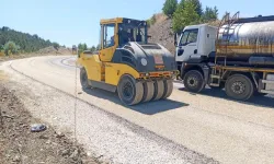 Dağ ilçelerinin yollarına Büyükşehir imzası