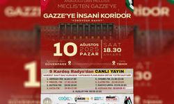 "Anadolu’dan Meclis’e, Meclis’ten Gazze’ye İnsani Koridor" yürüyüşüne 9 radyodan destek