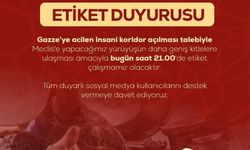 ANFİDAP’tan Gazze için “Etiket" duyurusu ve yürüyüş çağrısı
