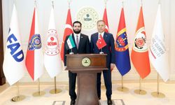 Bakan Yerlikaya, Suriye İçişleri Bakanı Hattab ile görüştü