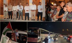 Batman'dan "Anadolu'dan Meclis'e, Meclis'ten Gazze'ye İnsani Koridor" yürüyüşüne destek