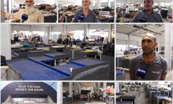 Bir zamanlar dolu olan Alo Tevşo Pazarında şimdi sessizlik hâkim