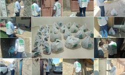 Ceylanpınar Umut Kervanından ihtiyaç sahiplerine gıda ve et desteği