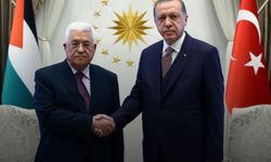 Cumhurbaşkanı Erdoğan Mahmud Abbas ile görüştü