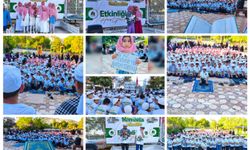 Dargeçit’te peygamber aşığı çocuklar, hep birlikte “Hayat Namazla Güzeldir” dedi