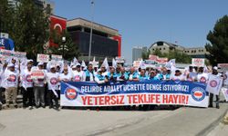 Diyanet-Sen'den "Yetersiz Teklife Hayır" eylemi