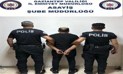 Gaziantep'te 17 yıl hapis cezası bulunan şahıs yakalandı