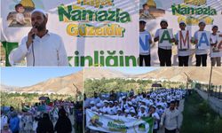 "Hayat Namazla Güzeldir" etkinliğinde Gazze’ye destek yürüyüşü