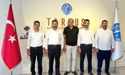 HÜDA PAR Tarsus heyeti, İlçe Milli Eğitim Müdürü’nü ziyaret etti