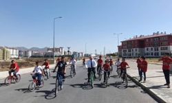 Kur’an kursu öğrencileri pedal çevirdi