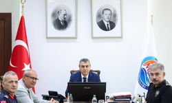 Mersin'de güvenlik ve asayiş değerlendirme toplantısı yapıldı