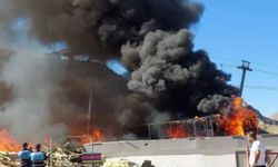 Palandöken’de kafe yangını paniğe neden oldu