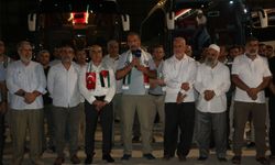 Şanlıurfa’dan "Gazze İçin İnsani Koridor" yürüyüşüne destek konvoyu yola çıktı