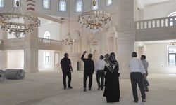Sason Merkez Camii inşaatında inceleme