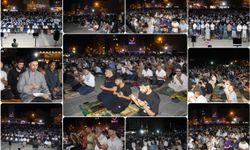 Şeyh Said Meydanında eller Gazze için semaya açıldı