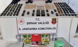 Şırnak’ta 8 milyon değerinde kaçak malzeme ele geçirdi