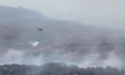 Şırnak’ta örtü yangını havadan ve karadan müdahale ile söndürüldü