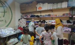 Tarsus ihtiyaç sahibi ailelere giyim yardımı
