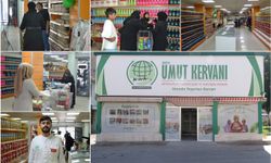 Umut Kervan'ından Bursa’da yüzlerce aileye kartlı yardım desteği