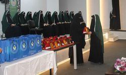 Van’da medrese eğitimini tamamlayan kız öğrenciler için mezuniyet programı düzenlendi