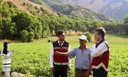 Yedisu'da üreticilerle buluşma: Kırsal kalkınma için saha çalışmaları sürüyor