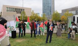 ABD elçiliği önündeki Gazze nöbetine Muhammed Emin Yıldırım'dan mesaj