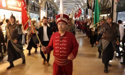 Ahilik Haftası İstanbul'da mehter yürüyüşü ve dua ile başladı