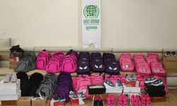 Ankara'da Umut Kervanı, minik yüreklere okul sevinci yaşattı