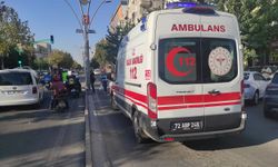 Batman'da kazada motokurye yaralandı