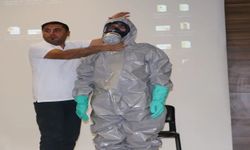 Bingöl Devlet Hastanesi’nde KBRN ünitesi denetimi ve farkındalık eğitimi gerçekleştirildi