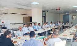 Bingöl İl Müftülüğünde umre organizasyonu toplantısı