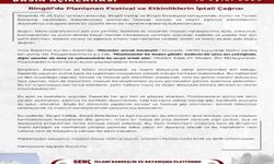 Bingöl İslami Kardeşlik Platformu’ndan festival ve konserlerin iptali çağrısı