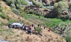 Bitlis'te otomobil şarampole devrildi: Biri ağır, 2 yaralı