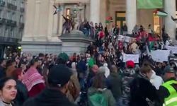 Brüksel’de Gazze’ye destek gösterileri sürüyor