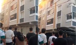 Bursa'da yangın: Anne ve çocuğu 3'ncü kattan atladılar