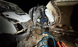 Diyarbakır'da kaza: 2 kişi öldü 14 hayvan telef oldu